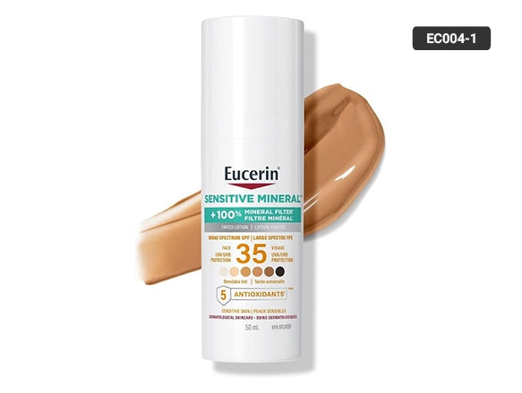Eucerin Sensitive Mineral Tinted Lotion SPF35 50ml in Sri Lanka